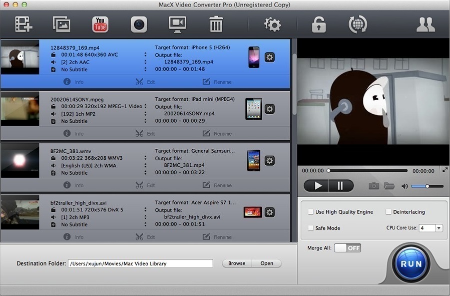Video decoder software for mac